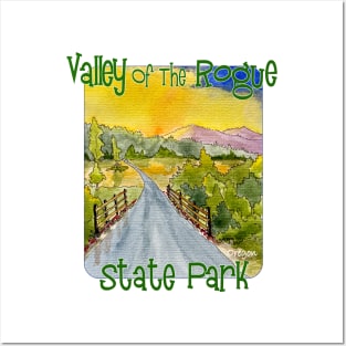 Valley of the Rogue State Park, Oregon Posters and Art